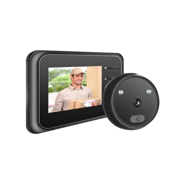 Digital Peephole Viewer Doorbell 2.4 inch Screen IR Night Vision Electronic Door Eye Camera