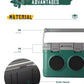 21L Cooler Box with Speaker, Portable PE Insulated Ice Box Cooler-PreOrder Sales Only!