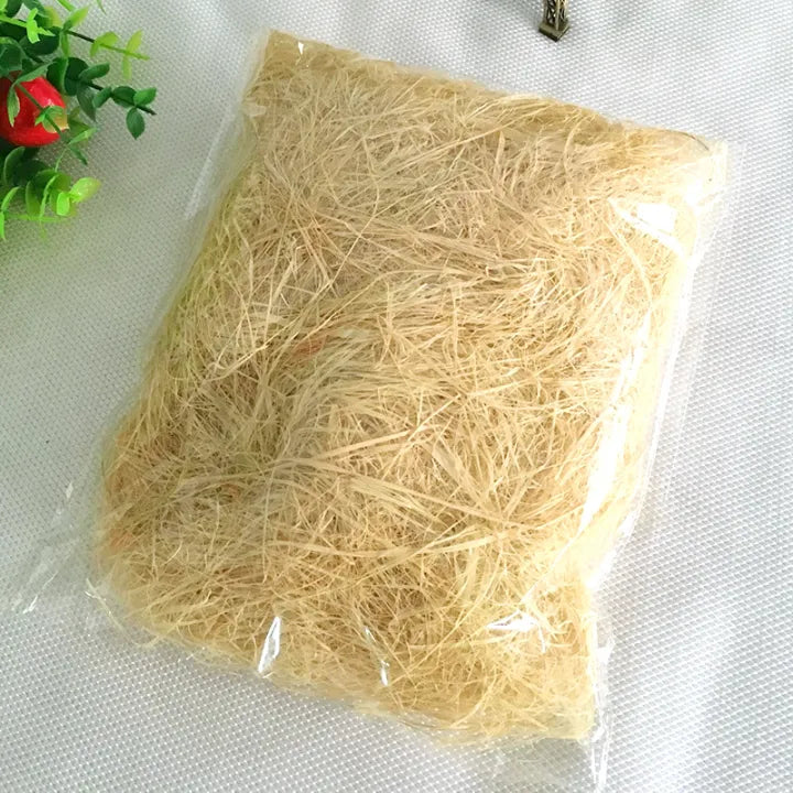 Natural Jute Nesting Material Birds Nest Fibre Aviary Birds Canaries Nest Filled Raffia Grass -20G Pack Various Colours