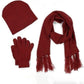 Kids Winter Scarf,Glove & Hat Set