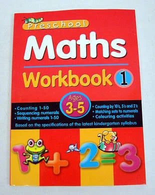 Pre-School Maths and English Workbook