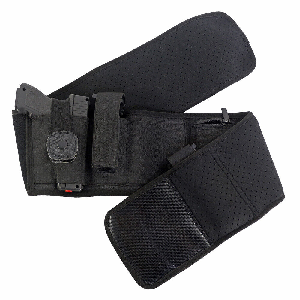 Tactical Waistband Pistol Gun Belly Band Holster for Concealed Carry Gun Holster