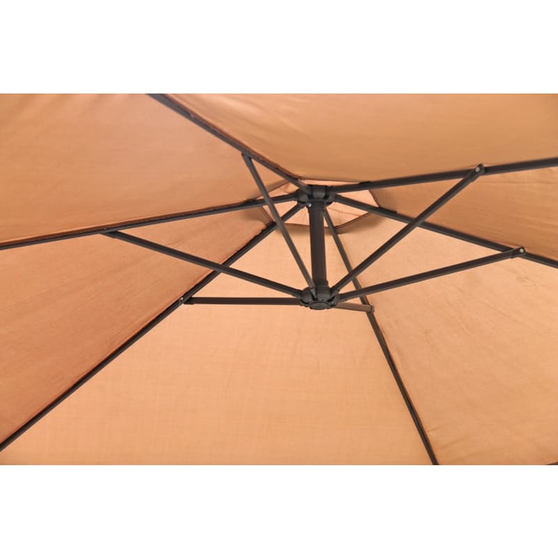 Black Friday Deal Outdoor Cantilever Umbrella Available In Red & Beige