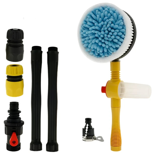 Multifunctional Car Auto Rotating Foam Cleaning Kit with 360° Spin