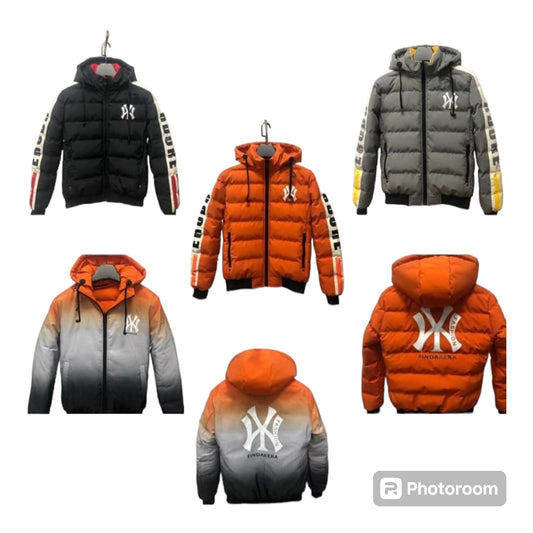 Men’s Reversible Winter Jackets With Hoodie-Various Colours