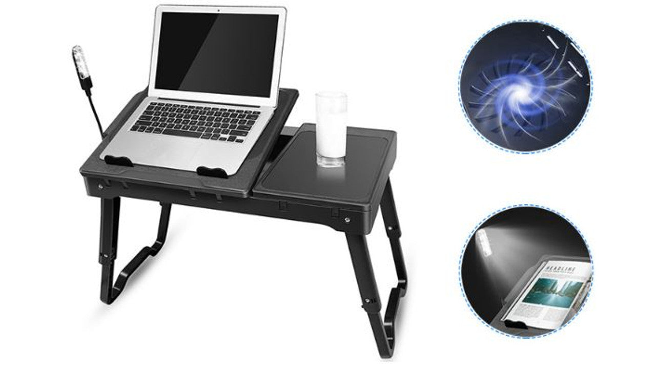 Laptop Table with 4 Port USB Hub