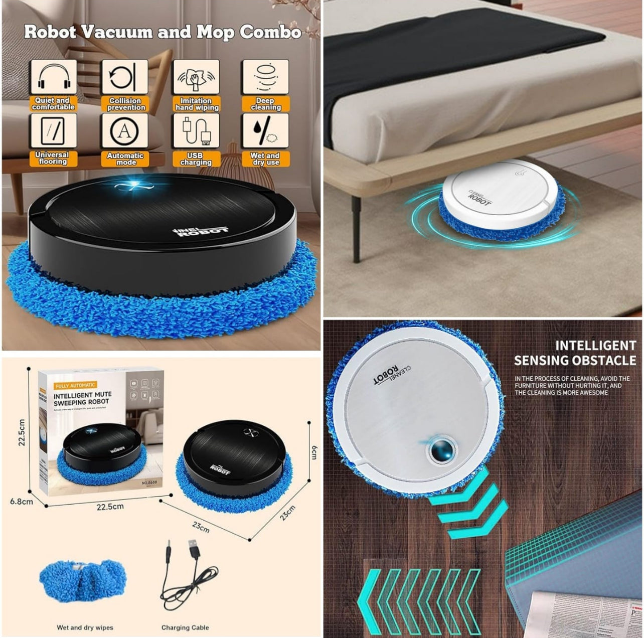 Intelligent Sweeping Robot Mop