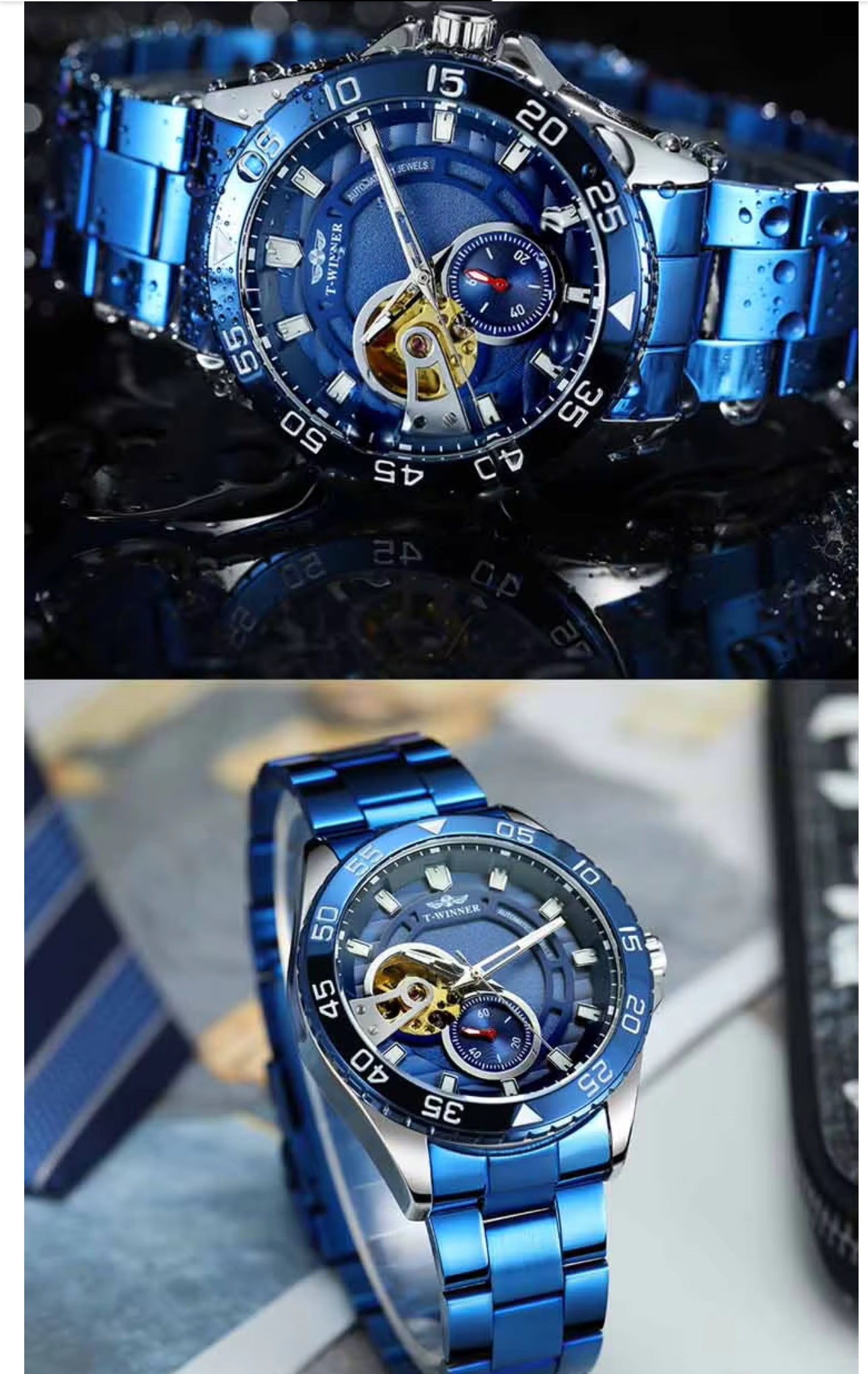 WINNER Men’s Fashion and Leisure Hollow Mechanical Movement Automatic Mechanical Watch — Various Models PreOrder Sales Now Available!