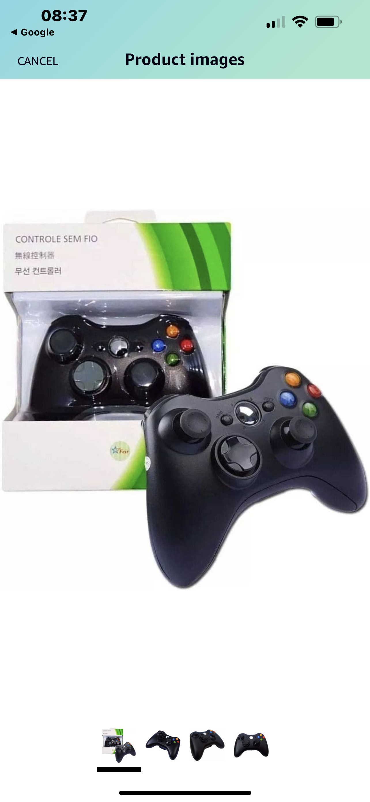 Xbox 360 wireless controller with PC PS3/ Android receiver