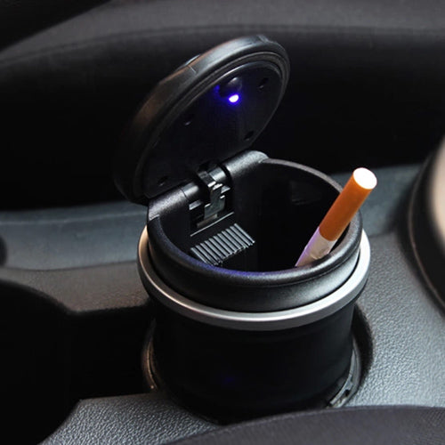 Car LED Ashtray Trash Cans