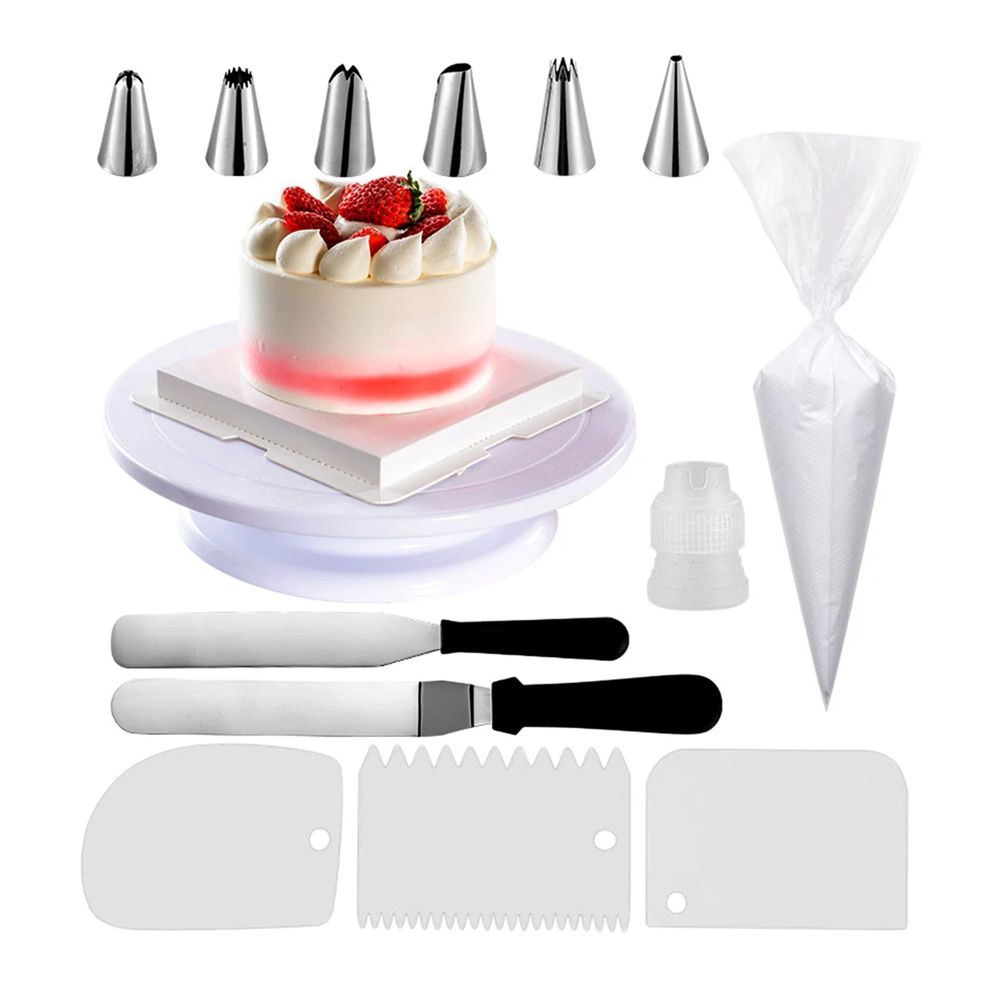 63Pcs Cake Decorating Set