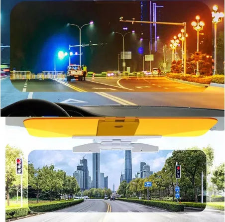 HD Vision Visor Car Driving Anti-Glaring Sun Visor Day and Night