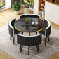 Nordic Dining Set - Table + 4Chairs