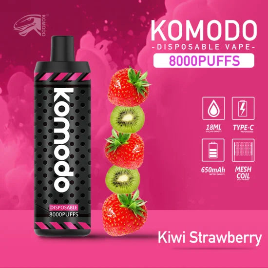 KOMODO 8000Puffs Disposable Vape 50MG – Megamall Online Store