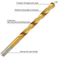 Drill Bit Set HSS Titanium Coated