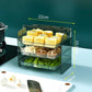 3 Layer Trays Rack Serving Food Stand for Fruit, Vegetable, Meat; Food Preparation Plate Stackable Tray