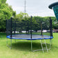 Round Outdoor Trampoline for Kids, Trampoline for Kids, Gymnastic, Fitness, Park, Large, Professional 2.44M