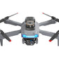 P15 Pro RC Folding Dual Camera Drone - 2.4Ghz - Wifi - App Control - Altitude Hold - HD Camera - 4K