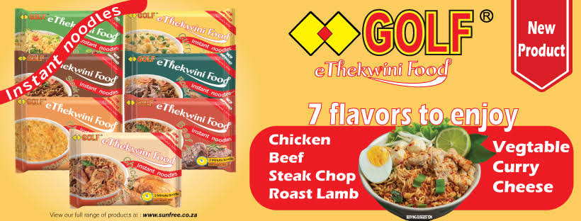 Golf Instant Noodles 5x65g - 3min Cooking Time. Various Flavours