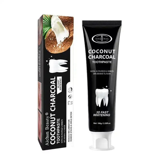 Aichun Beauty Coconut Charcoal 3D Whitening Toothpaste 100g