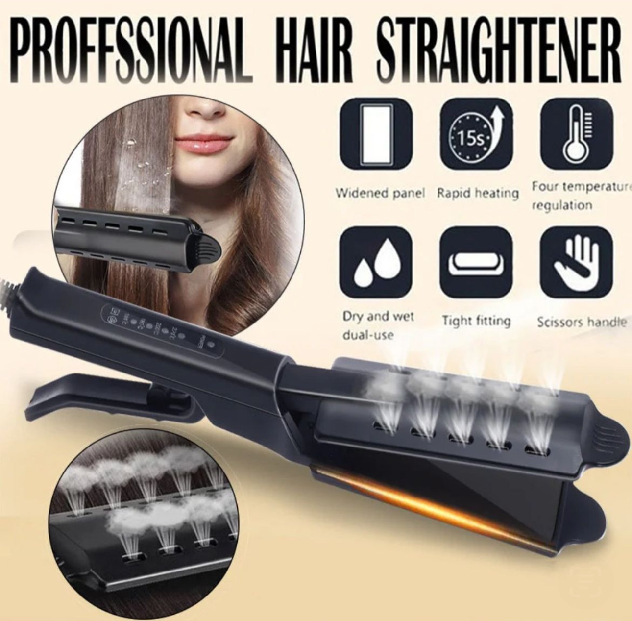 Professional Hair Straightener