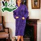 Women's Microfiber Fleece Bathrobe/Gown