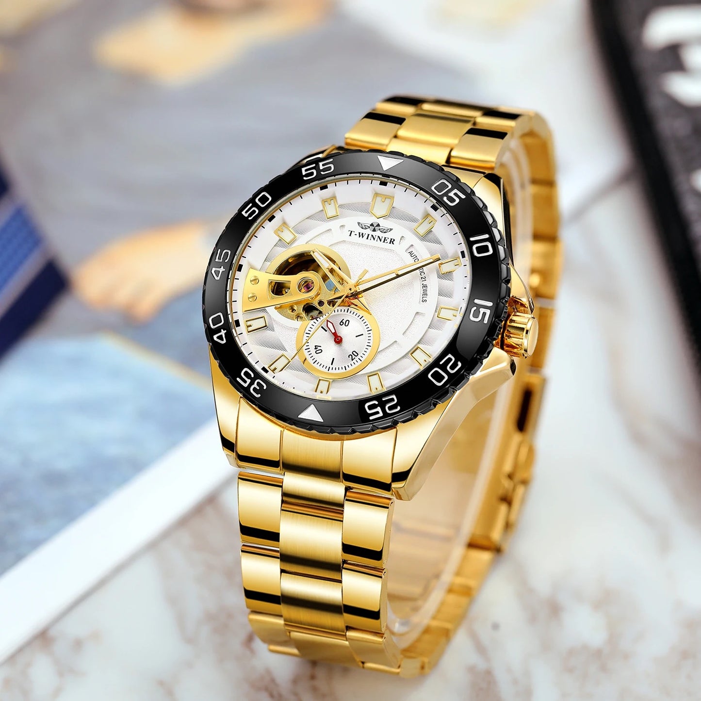 WINNER Men’s Fashion and Leisure Hollow Mechanical Movement Automatic Mechanical Watch — Various Models PreOrder Sales Now Available!