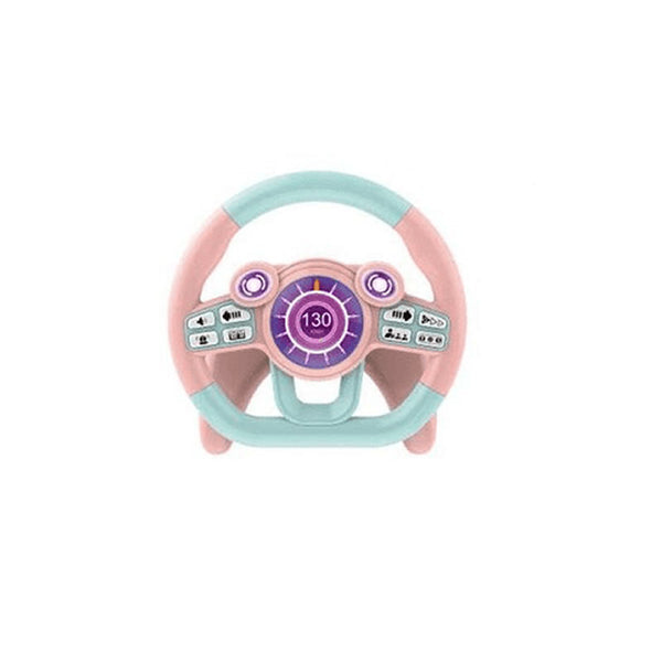 360-Degree Rotation Steering Wheel With Sound Effects And Light Toy