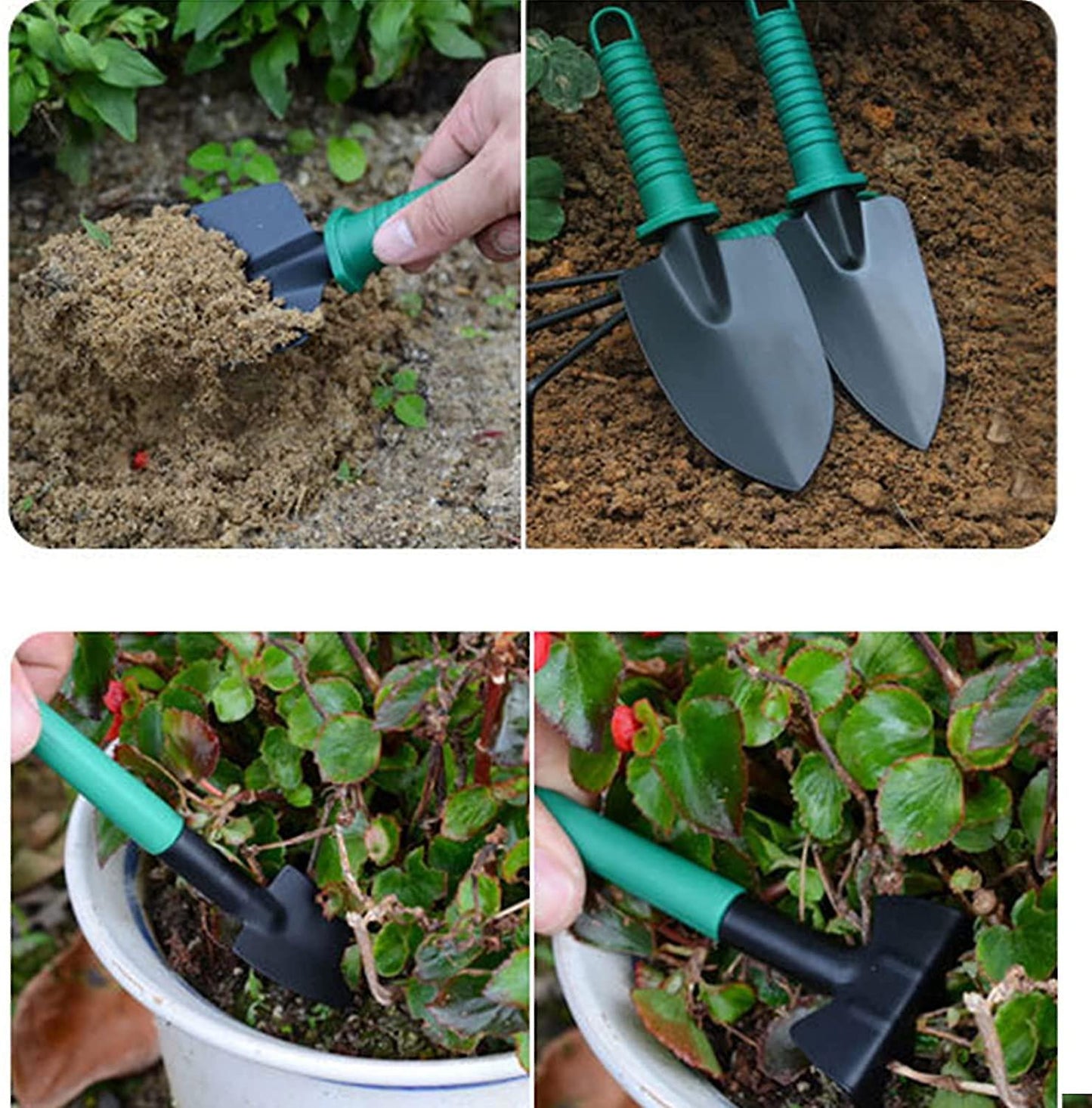 10pcs Garden Tool Set Gardening Tools Gardening Kit With Carrying Case, Garden Secateurs