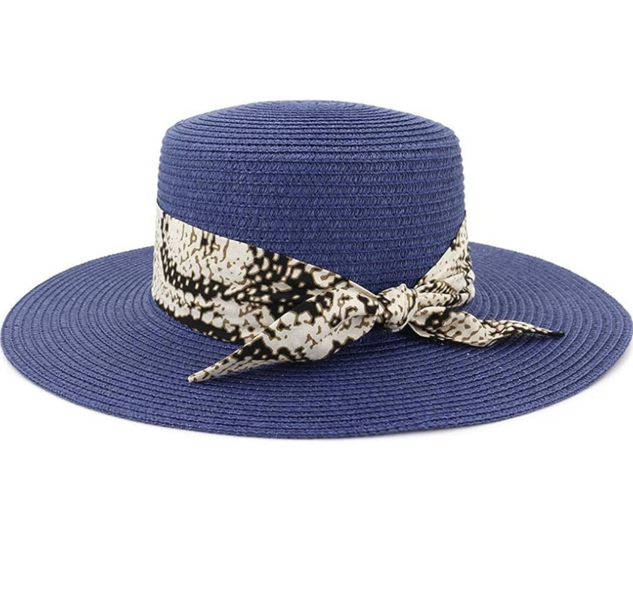 Sun Hats Small Bee Straw Hat and Beach Hat Women Loose Sunscreen Sunshade Flat Cap Visors Hats Various Colours