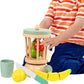 Wooden Blender Toy - Wooden Kids Smoothie Maker Set - Wooden Kitchen Toys Hildren's Simulation Fruit Cut Joy Toy Mixer Food Play Kitchen Accessories