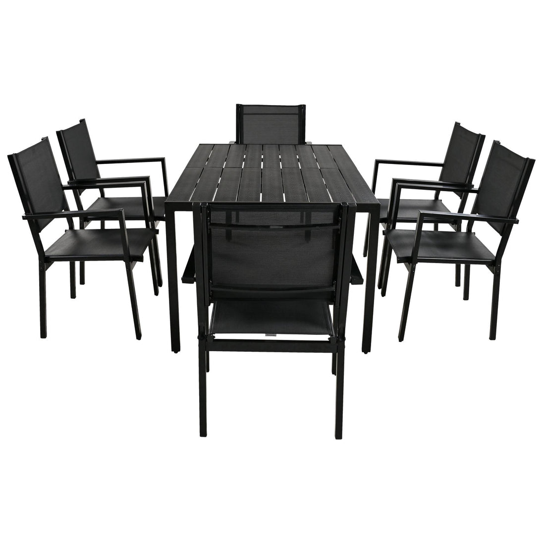 7 Piece High Quality Outdoor Dining Patio Table & Chairs