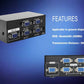 4 Port Powered VGA Splitter 1 in 4 Out 200Mhz  Video Distribution Duplicator for 1 PC to 4 Monitors Projector