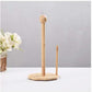 Wooden Paper Towel Holder Sq Base