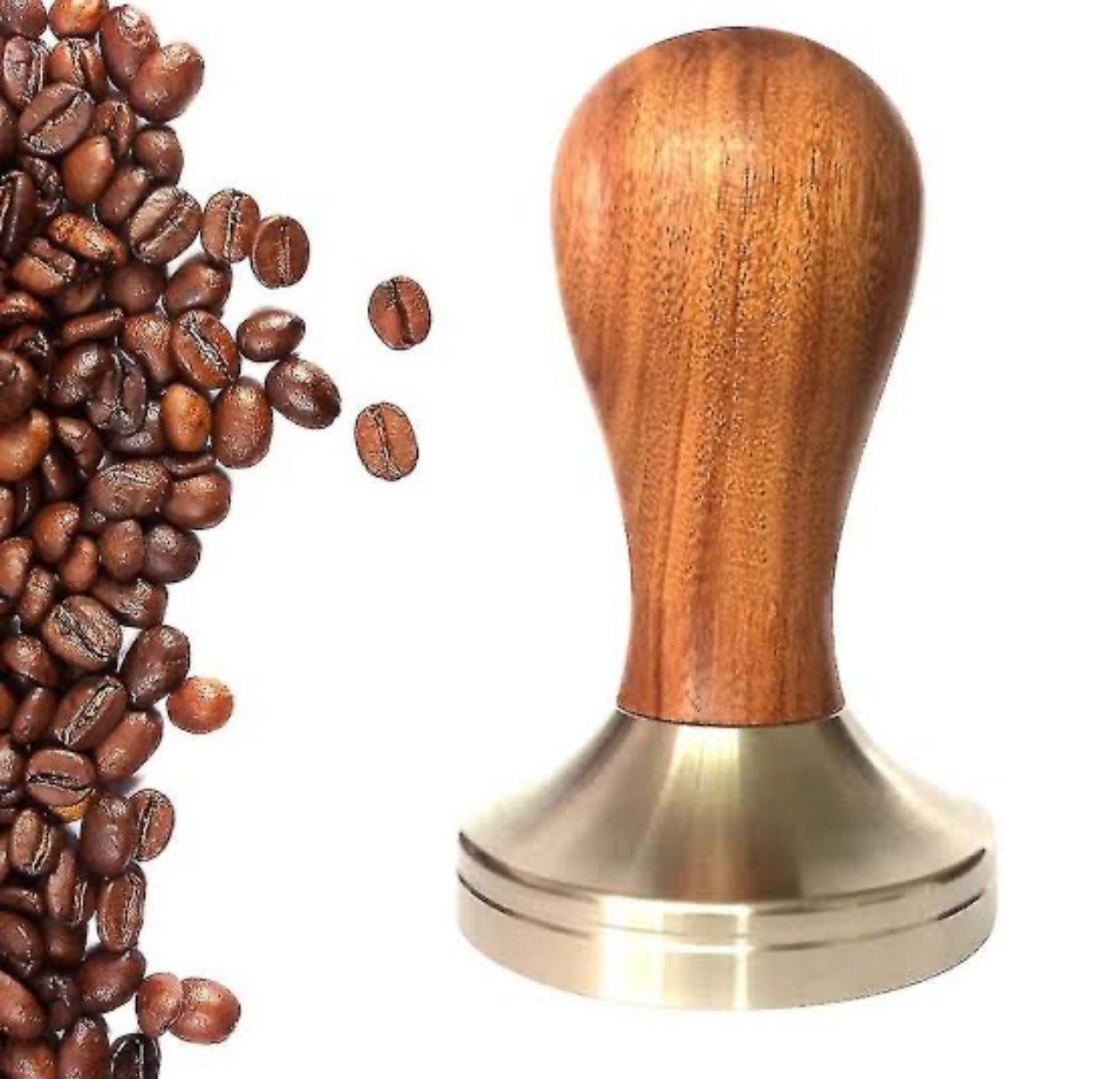 Wooden Espresso Coffee Tamper St/St