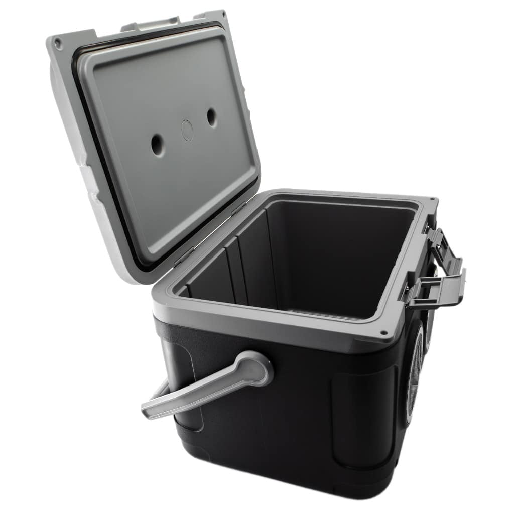 21L Cooler Box with Speaker, Portable PE Insulated Ice Box Cooler-PreOrder Sales Only!