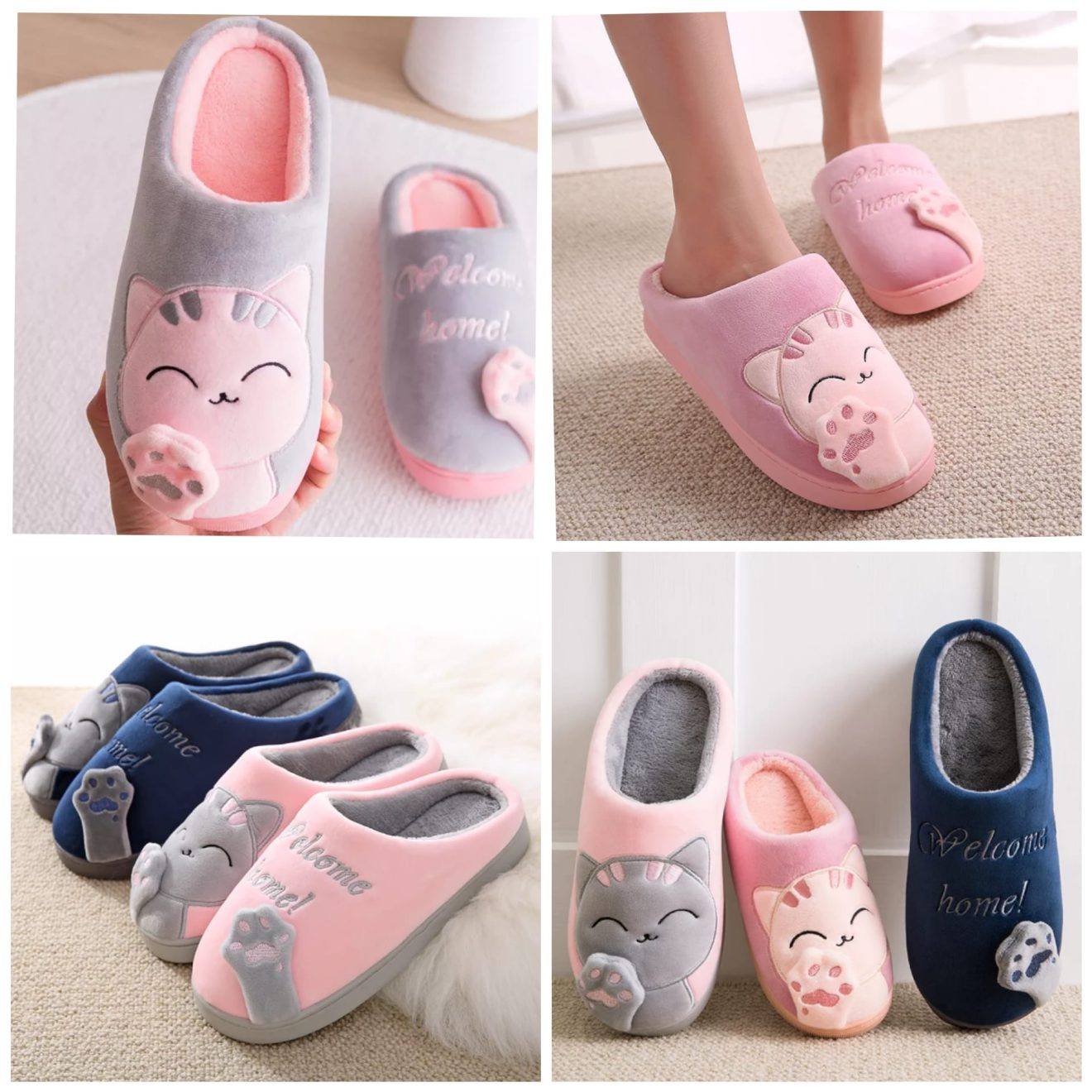 Room slippers winter room slipper winter warm room slippers winter shoes house shoes for men and women