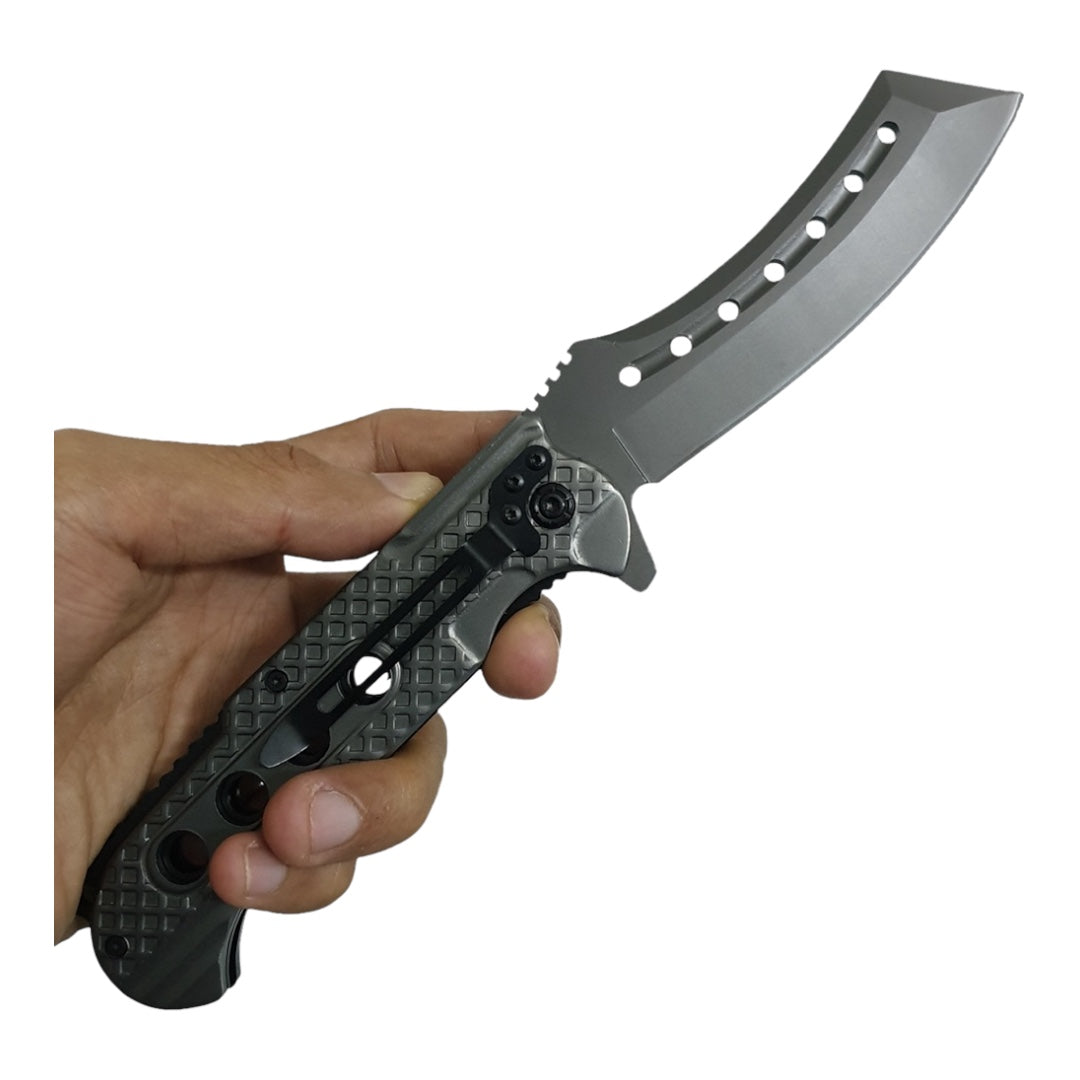 BROWNING 363 Folding Knife, 8.9 in. (22.5 cm), Titanium color