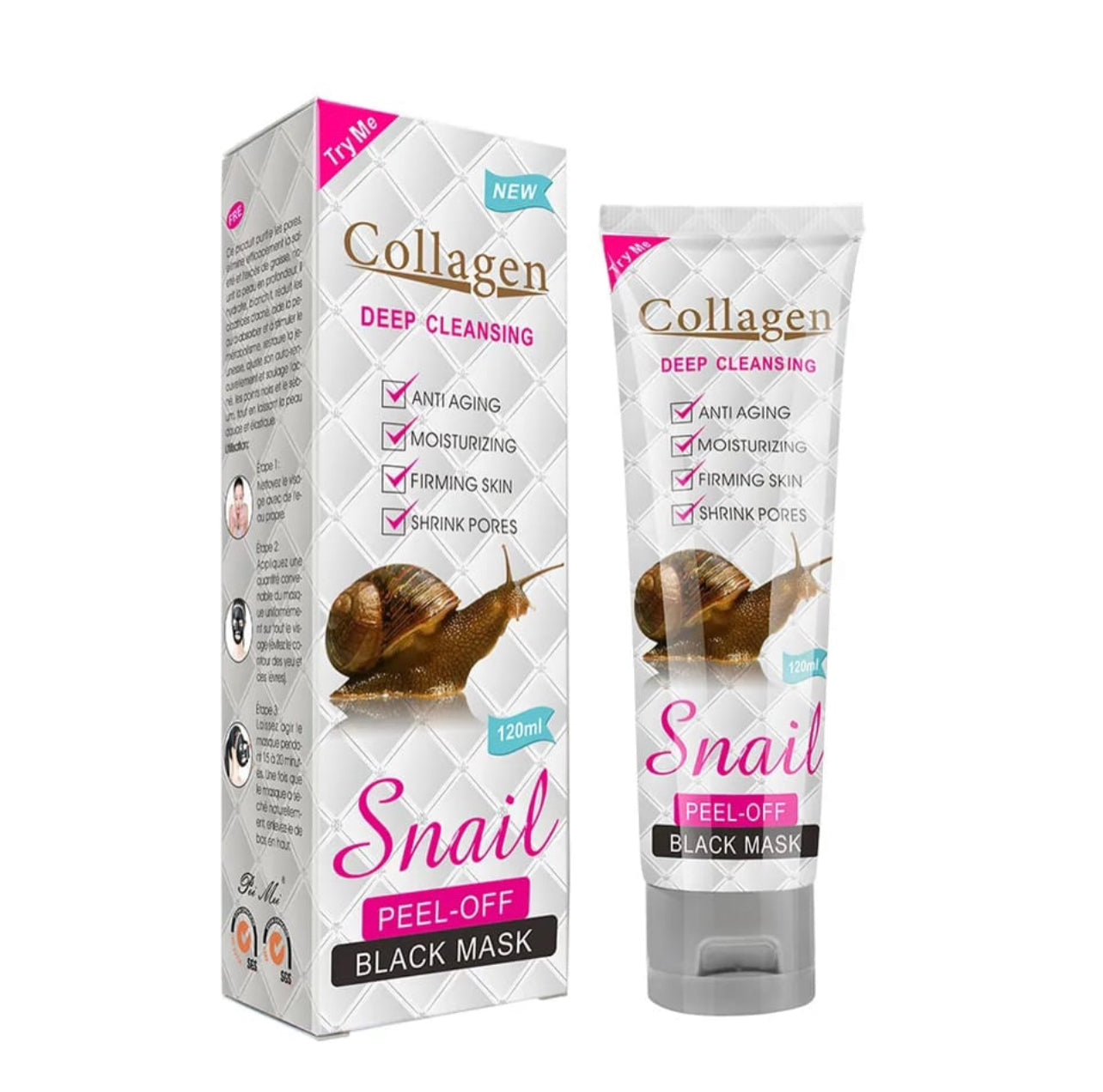 Snail Peel -off Mask Black