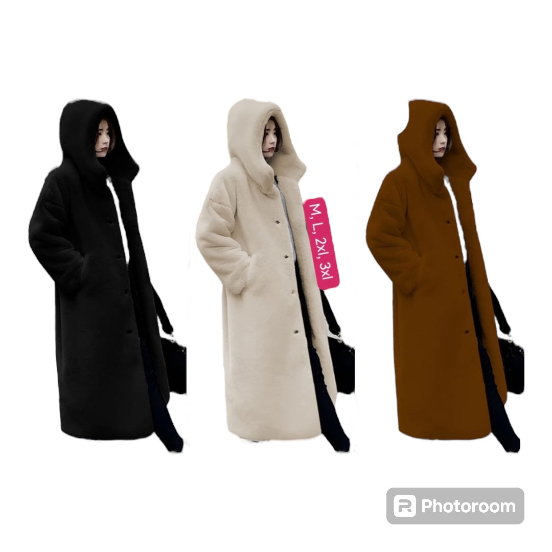 Women’s Long Winter Hooded Coats