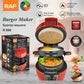 RAF Burger Machine/Panini Home Breakfast Machine Mini Sandwich Machine Double-Sided/Non-Stick Pan