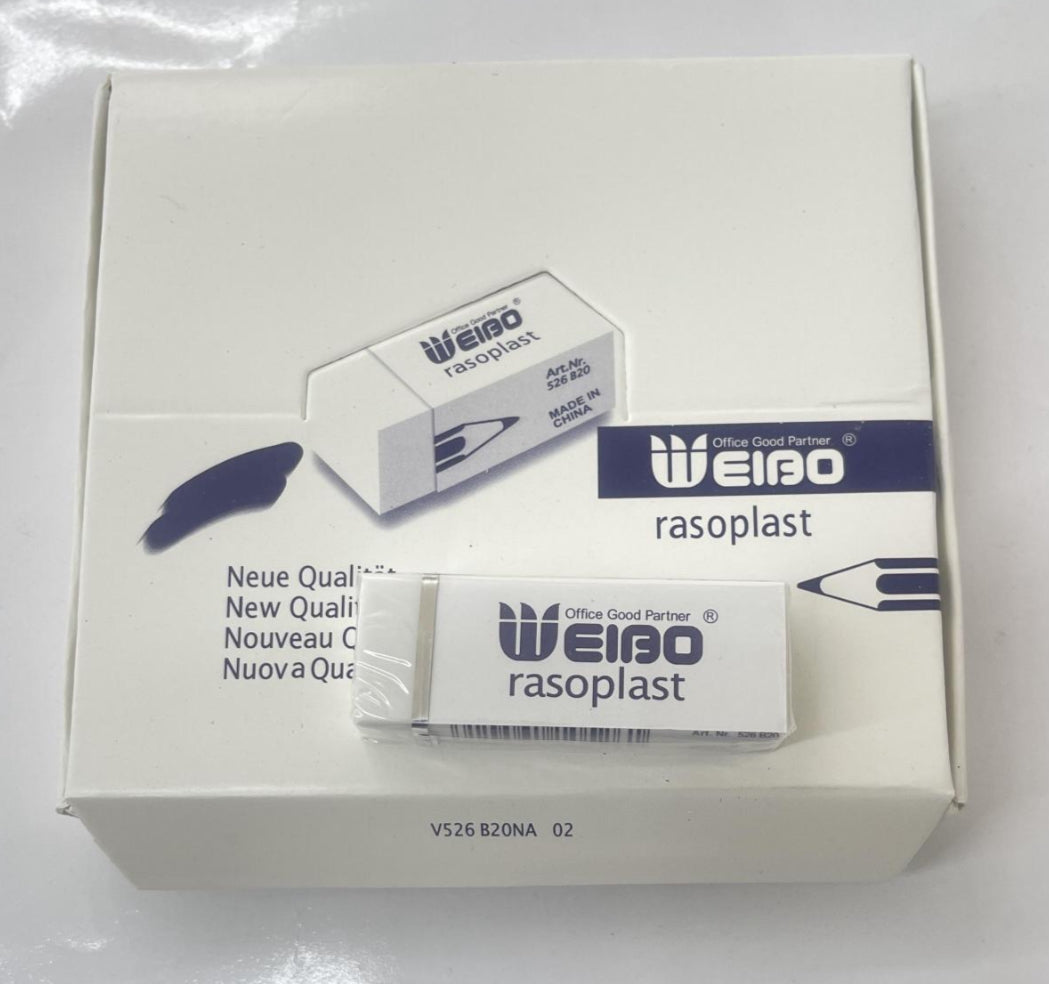 WEIBO PENCIL WRITING ERASE CLEAN WITHOUT LEAVING A MARK CREATIVE ERASER