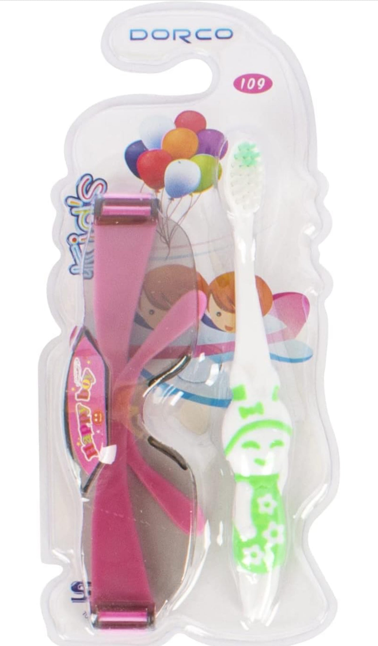 Dorco Kids Toothbrush Inc Sunglasses Various Colour Combinations.