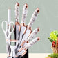 9 Piece Stainless Steel Knife Set