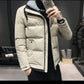 Men Down Jacket Warm Cotton Jacket Winter Thick Warm Cotton Casual Jacket Various Colours Available