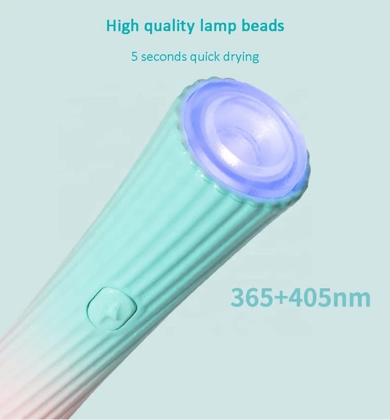 UV Light for Nails, Portable Mini UV Lamp for Gel Nails, 3w Handheld UV Nail Lamp for Gel Nails, LED Nail Lamp Nail Dryer Gel Light for Nails USB Nail Art