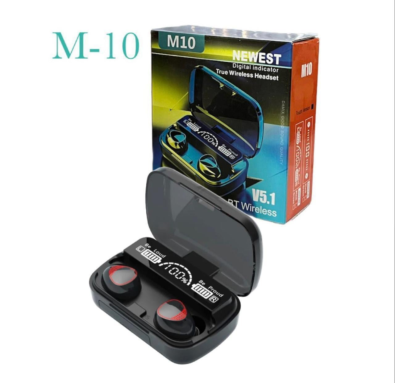 M10 True Wireless Earbuds In Ear Tws Stereo Headphones With Megamall