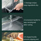 3 Layer Trays Rack Serving Food Stand for Fruit, Vegetable, Meat; Food Preparation Plate Stackable Tray