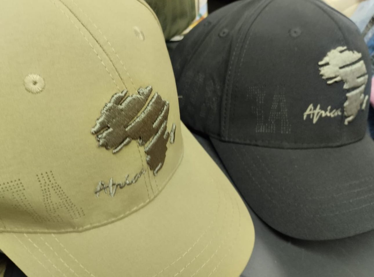 Africa Themed Baseball Caps