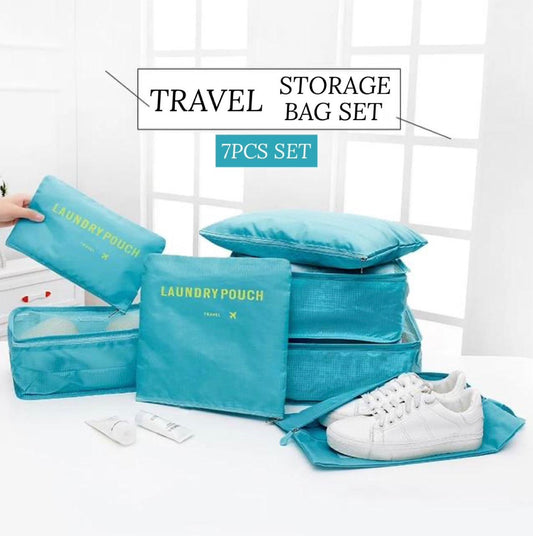 Travel Storage Bag Set 7pc